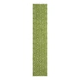 thumbnail image 3 of Unique Loom Trellis Shag Collection Area Rug - Ruth (3' 3" x 16' 5" Runner Green/Ivory), 3 of 11