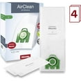 Miele AirClean 3D FJM Vacuum Cleaner Bags, Pack of 4