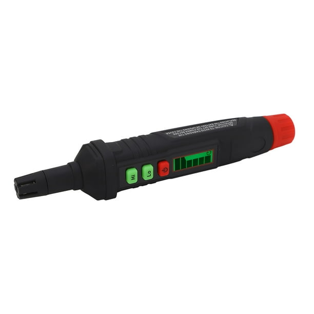 Detector De Gas Combustible, Sensibilidad De Respuesta Rápida Detector De Fugas De Gas Ajustable Resistente Al Desgaste Tipo De Bolígrafo Portátil Alarma Audible Ligera Para