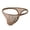 Coffee, variant on Men's Underwear Lightweight Lace A Thong for Men Friendly Low Waist Bikini Shorts Breathable Comfort Underwear Black L
