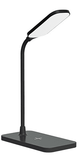 DKTIOP Small Led Desk Lamp for an Office in Home with USB Port - 3 Modes Dimmable Gooseneck Desk Light（Black）