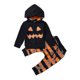 thumbnail image 1 of Boys Girls Halloween Hooded Sweatshirt+ Pants Set Outfits D70, 1 of 5