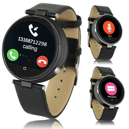 Indigi® H365 HD Touch Screen Bluetooth-Sync iOS and Android Compatible SmartWatch & Phone w/ Heart Rate Sensor + SIRI