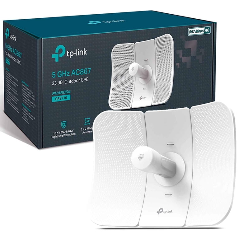 TP-Link 5GHz AC867 Outdoor CPE | Wi-Fi Extender | PtP/PtMP
