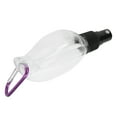 thumbnail image 6 of 50ml Leaf Shape Transparent Travel Dispensing Spray Bottles with Keychain Refillable ContainerBlack Nozzle, 6 of 8