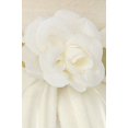 thumbnail image 3 of Plain Cardigan Sweater Long Sleeves Match Flowers Girls Dresses Winter Wedding Ivory 6 (fits size 5 6 to 6x), 3 of 3