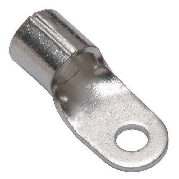 Burndy Ring Terminal,Bare,4 AWG,4 AWG,PK5 YAD4CM5E10