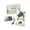 Sea turtle, variant on Ocean Life Sea Glass Art DIY Craft Kit, Complete Mosaic Painting Set with Simulated Beach Glass Tiles, 8 Display Cards and Wooden Stands, Multiple Marine Designs, Creative Home Decor Gift