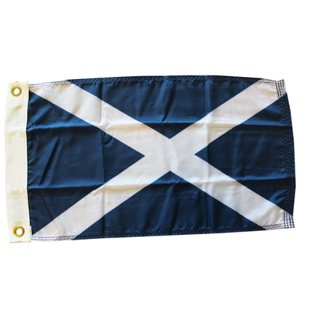 Scotland - 12"X18" Nylon Flag (St. Andrews)
