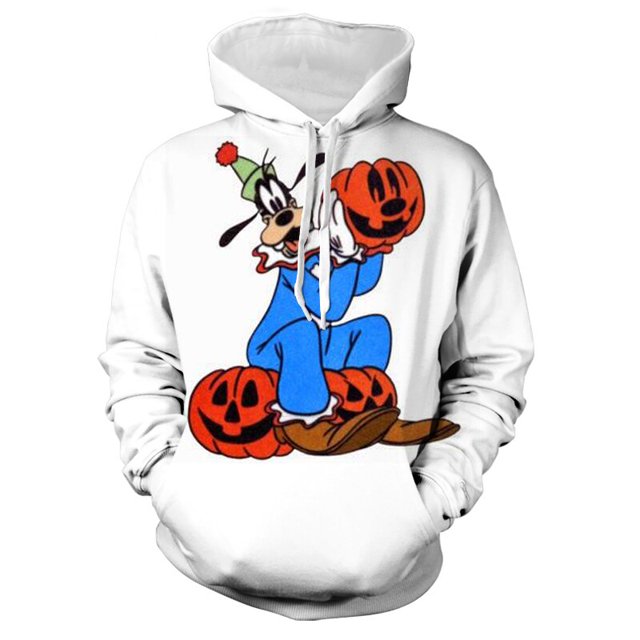 Sudadera con capucha de Halloween para hombre, Sudadera con capucha de Disney, Stitch, Mickey, Cosplay, Sudadera con capucha de manga larga, Sudadera con capucha cálida, suéter informal de talla grand