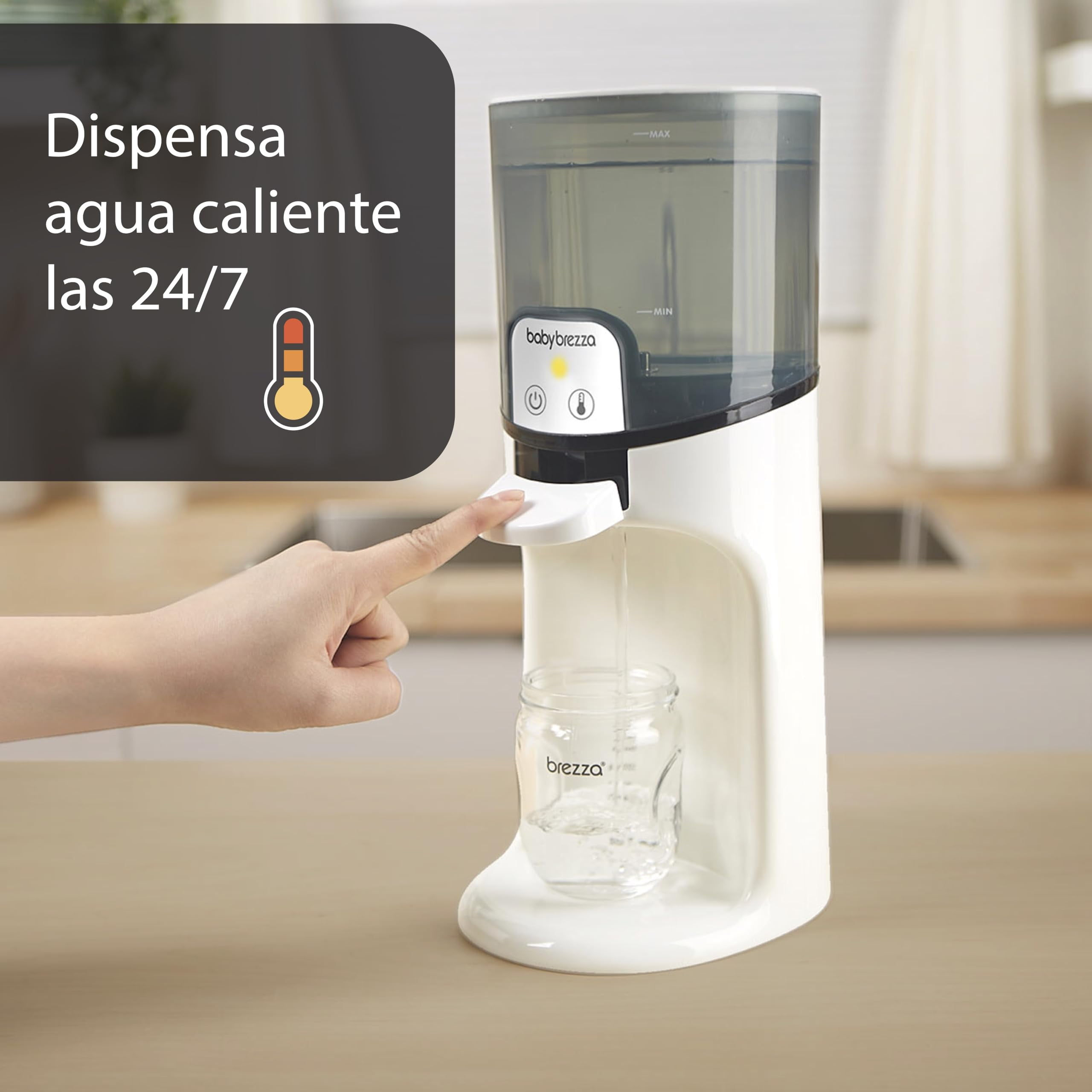 Prepara biberones en segundos con Baby Brezza Instant Warmer Advanced