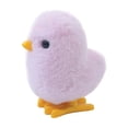 thumbnail image 4 of Juguete de peluche de pollito con cuerda, diseño de dibujos animados realista para niños, juguete para saltar Rosa 31g, 4 of 9