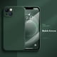 thumbnail image 1 of Funda de silicona líquida cuadrada Original para iPhone, protección completa a prueba de golpes, 14, 12, 11, 13 Pro Max, Mini, X, XS, XR, 7, 8 Plus Fivean unisex, 1 of 2