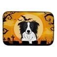 thumbnail image 1 of Carolines Treasures BB1799DDM Halloween Border Collie Dish Drying Mat, 1 of 1