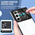 thumbnail image 3 of Compatible with Samsung Galaxy S22 Ultra Case with Built-in Screen Protector, Soft TPU Bumper Case for Samsung S22 Ultra Clear Phone Case Shockproof Anti-Scratch Transparent Cases (Black Gray), 3 of 12