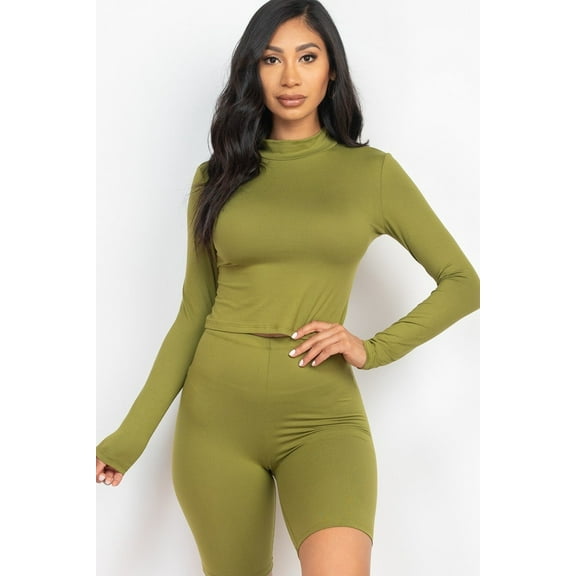 Biker Shorts Set