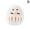 WHITE, variant on Japanese Ceramic Daruma Doll Lucky Charm Fortune Ornament bank Piggy Craft M5Q0