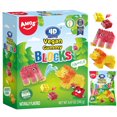 thumbnail image 1 of Amos 4D Gummy Blocks Naturally Flavor Vigan Snacks Edible Building Bricks Build for Fun 8.47oz (Pack of 1), 1 of 7