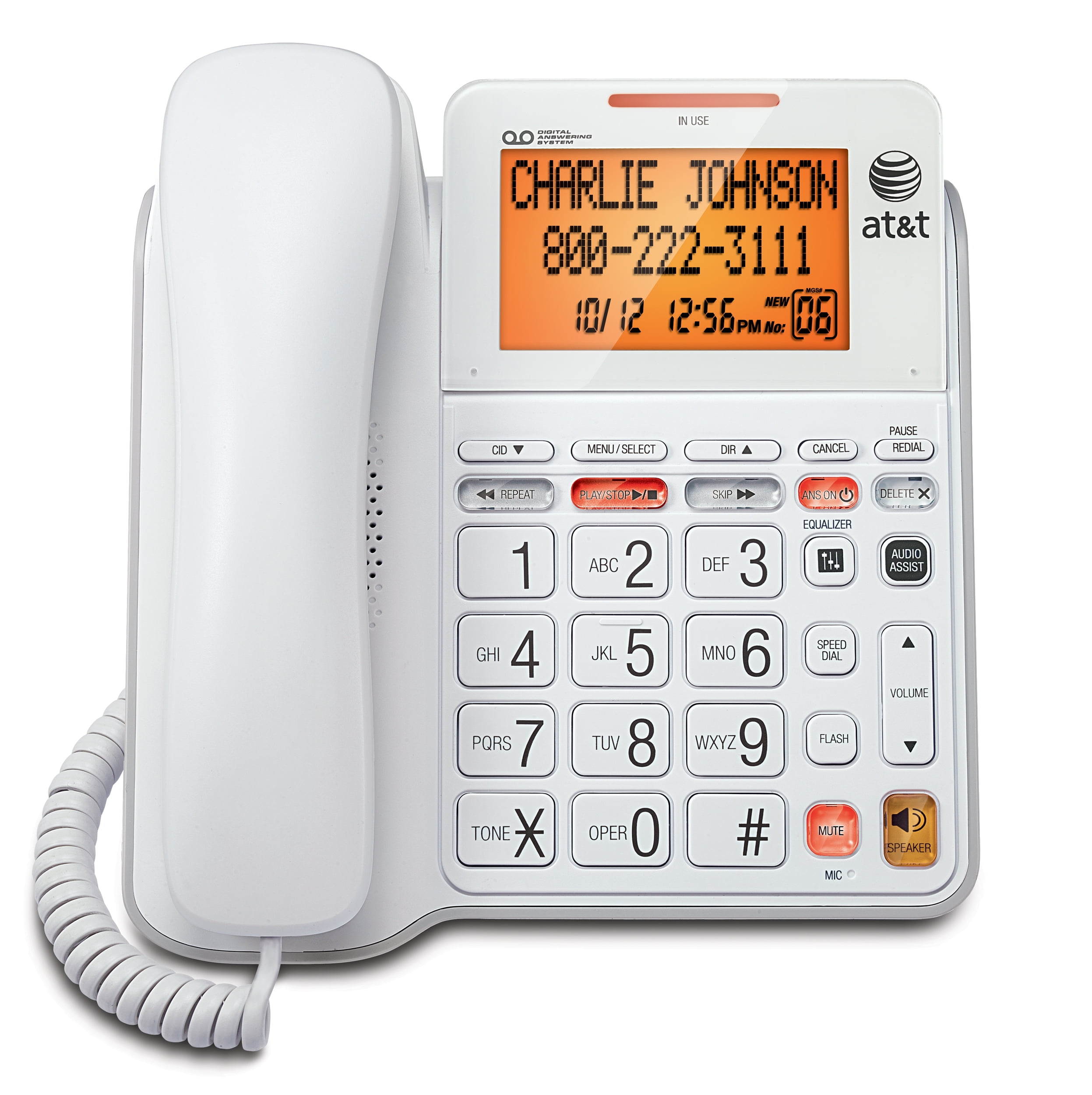 VTech CS5119 2 DECT 6.0 Expandable Cordless Phone with Caller ID and