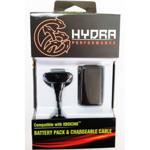 Replacement Xbox 360 Controller Rechargeable Battery Pack with Charging