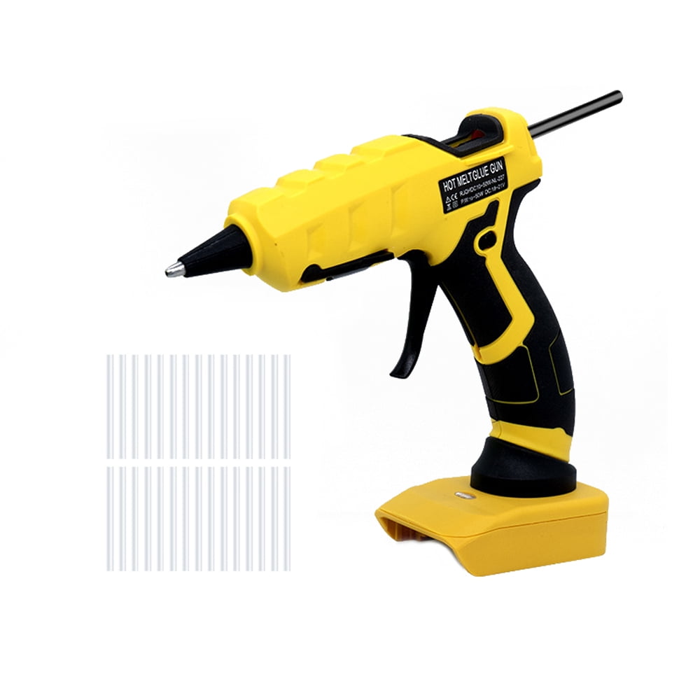 Electric Hot Melt Glue Machine Portable Cordless Lithium Glue Extrusion Tool Applicator for Home