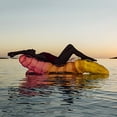 thumbnail image 4 of FUNBOY Giant Inflatable Luxury Clear Rainbow Chaise Lounger, Chair Pool Float for Adults, Perfect for a Summer Pool Party, 4 of 9