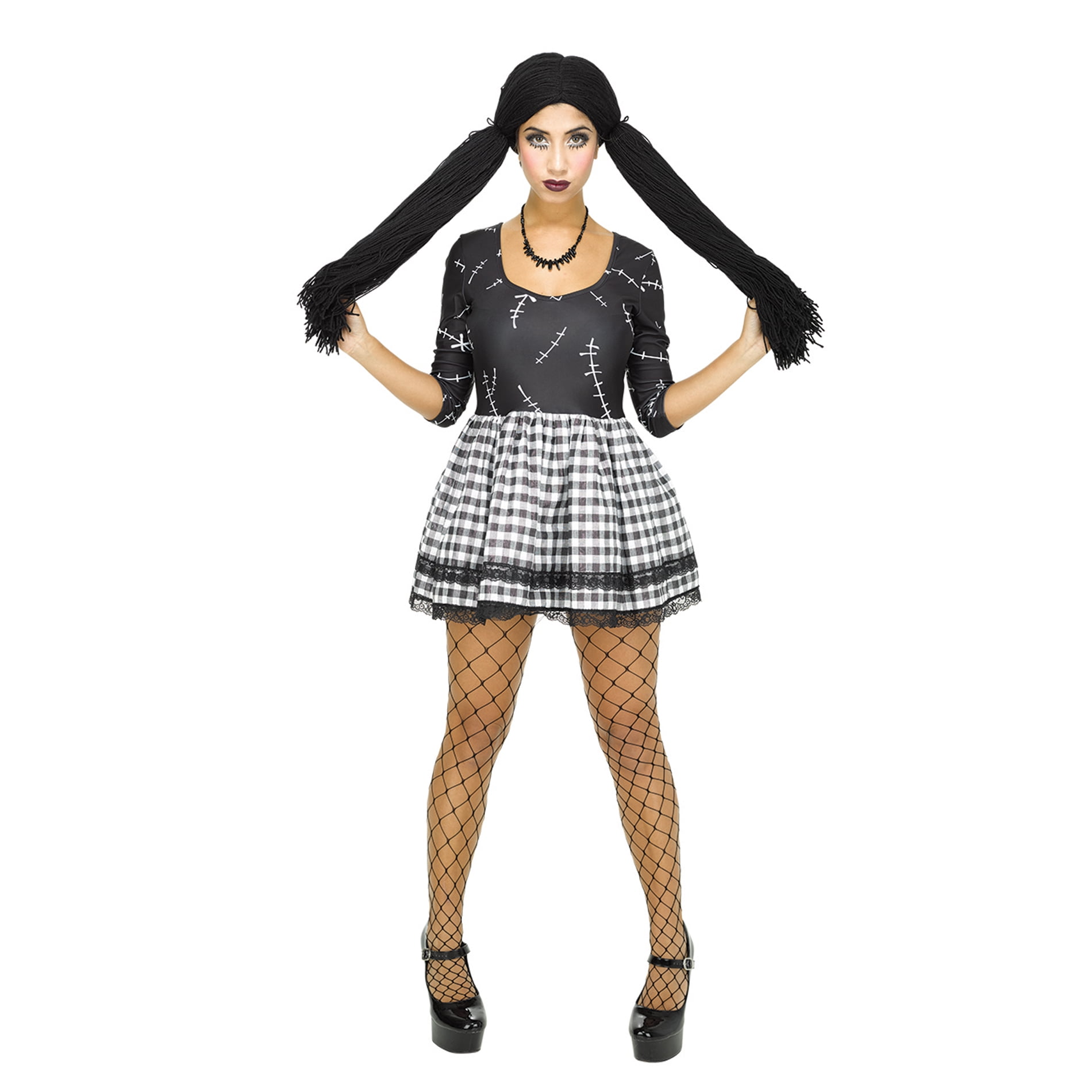 forkæle vant Eksperiment Broken Doll Costume Women Dead Doll Dress for Halloween Cosplay -  Walmart.com