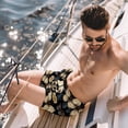 thumbnail image 2 of luoweisi Men's Beach Shorts Quick Dry Swim Trunks with Mesh Lining Skull Butterfly 2XL, 2 of 5