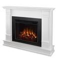 thumbnail image 1 of Pemberly Row Contemporary Solid Wood Electric Fireplace in White, 1 of 13