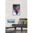 thumbnail image 2 of Marvel Cinematic Universe - Captain Marvel - Stars Wall Poster, 14.725" x 22.375", Framed, 2 of 5