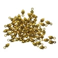 thumbnail image 2 of 50pcs Colgante de Abalorios Diseño para Anillos y Cadenas - 14x7x6mm - dorado, 14x7x6mm Sunnimix colgantes de encantos de cono de pino, 2 of 8