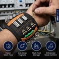 thumbnail image 3 of Father's Day Gifts JEEXI Magnetic Wristband - Men & Women's Tool Bracelet with 10 Strong Magnets to Hold Screws, Nails and Drilling Bits - Gift Ideas for Dad, Husband, Handyman, Best Stocking Stuffer, 3 of 10