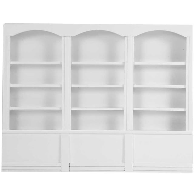 Portabebés Jadeshay Librería para casa de muñecas Madera Blanco