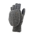 thumbnail image 1 of Mens Raggwool Fliptop Mitt/Glove with C40 Thinsulate, 1 of 1