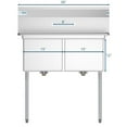 thumbnail image 4 of Pemberly Row 15x15x12 NSF Stainless Steel Kitchen Prep & Utility Sink in Silver, 4 of 6