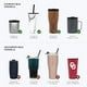 thumbnail image 3 of Reemplazo Reutilizable Simple Modern Tapa Abatible Para Vaso Moderno, 3 of 5