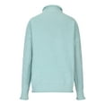 thumbnail image 6 of Miluxas Plus Size Sweater Tops On Seasonal Clearance Women's Soild Long Sleeve Thick Knit Pullover Turtleneck Sweater Coat Light Blue 10(XL), 6 of 7