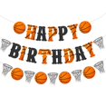 thumbnail image 1 of Decoraciones para fiestas de cumpleaños de baloncesto RICHHHA Happy Birthday, 1 of 6