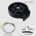thumbnail image 2 of Automatic Glass Rinser Multi-Angle Faucet Cup Washer with Tee Connector and Water, 2 of 7