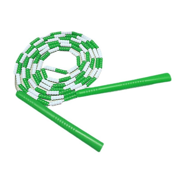 Cuerda de saltar de plástico flexible ajustable Nikou herramienta de entrenamiento de salto gimnasio casa verde