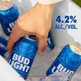 thumbnail image 4 of Bud Light American Light Lager Beer 12 pack 12 fl oz Aluminum Cans 4.2% ABV, 4 of 9