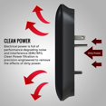 thumbnail image 4 of Monster Wall Tap Surge Protector - Power Surge Protector with Wall Mount - Heavy Duty Protection with up to 6 AC -, 4 of 5