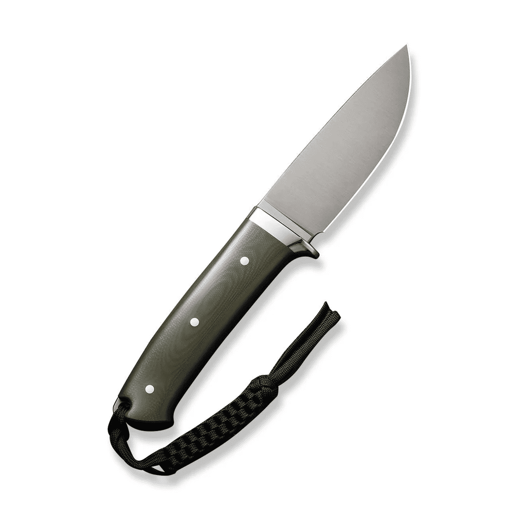 CIVIVI Knives Cloud Peak Fixed Blade C23044-2 Green G10 & Nitro-V Stainless Steel Knife