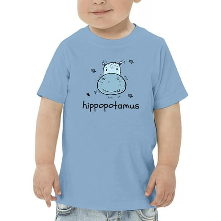 

Jkids Hippopotamus Drawing T-Shirt Toddler -Image by Shutterstock 2 Toddler