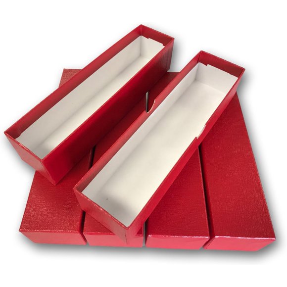 Caja de Almacenamiento Guardhouse 9" Fila Única Paquete de 5 Roja