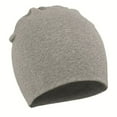 thumbnail image 5 of Hotiary 6 Pack Solid Color Cotton Baby Hats for Boys Girls Unisex，All-Seasons Soft Knit Warm Cap for 6M-2T Toddler Kids, 5 of 6
