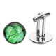thumbnail image 2 of 2pcs Clover Cuff Links Shirts Cufflinks Decorative Cufflinks Men Clothing Accessories, 2 of 3