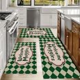 thumbnail image 6 of Floral Kitchen Rugs Sets of 3, Non Slip Kitchen Rugs and Mats Washable Farmhouse Kitchen Rugs Floral Kitchen Floor Mat Carpet Runner Rugs for Hallway Laundry Room, 6 of 12
