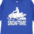 thumbnail image 4 of Inktastic Snowmobile Rider Snowmobiling Boys Long Sleeve Toddler T-Shirt, 4 of 5