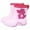 Z7-Pink, variant on shoper Kids Rain Boots for Boys Toddler Outdoor Shoes Non Durable Comfortable Lightweight Seasonal Footwear Size 9